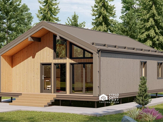 Дом "БАРН" 75 м²